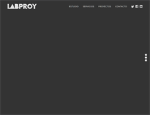 Tablet Screenshot of labproy.com